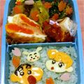 はるななひ's cooksnap of when they made キャラ弁★クレヨンしんちゃん.