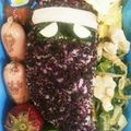 ozushi's cooksnap of when they made 妖怪ウォッチ キャラ弁 ジミー 超簡単！.