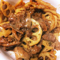 ちよこまま's cooksnap of when they made しゃっきり☆蓮根さんと豚コマ甘辛炒め.
