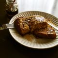 ○かづこ○'s cooksnap of when they made きな粉と黒蜜で絶品フレンチトースト♪.