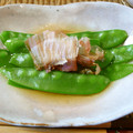 horseland's cooksnap of when they made 絹さやのお浸し.