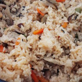 まぁむかんとりぃ's cooksnap of when they made 【捨てないで！】豚角煮の煮汁で炊込みご飯.