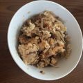 ちよっ子♪'s cooksnap of when they made 包丁いらず♪ツナとごぼうの炊き込みご飯.