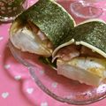 ゆけり３兄弟's cooksnap of when they made ハマるっ♪ベーコンチーズ磯辺焼き餅♡.