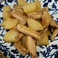 もはー's cooksnap of when they made 鶏のスペアリブで作る飴色手羽大根.