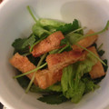 xMARILYNx's cooksnap of when they made ＊三つ葉と油揚げの簡単サラダ＊.