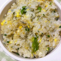 もりよし☆'s cooksnap of when they made 《子供ゴハン♪》小松菜としらすと卵の炒飯.