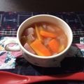 スローライフさん's cooksnap of when they made さつまいもと根野菜のちょい酸っぱスープ.