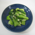 えりべえ's cooksnap of when they made 青梗菜のニンニク炒め☆簡単にもう一品.