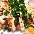 クック2ZMQKF☆'s cooksnap of when they made 挽き肉とキャベツのお好み焼き風オムレツ♬.