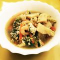さくらたまこ's cooksnap of when they made ■糖質制限■チンゲン菜えび卵スープ簡単朝.