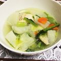 まゆえび's cooksnap of when they made チキンとかぶのスープ.