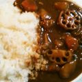 ringoochan's cooksnap of when they made 豚肉とレンコンのヘルシー和風カレー.