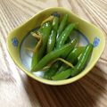 nokomori's cooksnap of when they made インゲンをごま油で、ちょっと中華風！.
