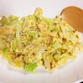 fjfj's cooksnap of when they made ◆簡単♡キャベツと卵の炒め物♡.