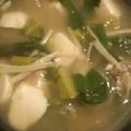 クックZ69KDS☆'s cooksnap of when they made 風邪予防◎ニラ納豆・えのき・豆腐の味噌汁.