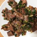 ありんす♪'s cooksnap of when they made １０分で出来るおつまみ☆砂肝にんにく.