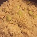 野っこ's cooksnap of when they made ＊簡単炊飯器で枝豆ご飯＊.