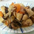 ぁぃぼん☆'s cooksnap of when they made 鶏むね肉のごま油と塩昆布合え.