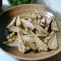 suehiroan's cooksnap of when they made ナンコツのニンニクオリーブ焼.