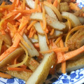 あやの❤'s cooksnap of when they made さつま揚げと人参のきんぴら.