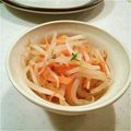 nammy's cooksnap of when they made ～ナムル～豆苗☆もやし☆人参.
