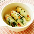 あやちん０８１６'s cooksnap of when they made 離乳食後期～野菜摂取！手づかみご飯お焼き.