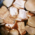 ﾋﾛくんママ's cooksnap of when they made さといも厚揚げ煮.