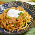taruママ's cooksnap of when they made 簡単　美味しい～♪キムチ焼きうどん♪.