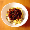 ♡shizu♡'s cooksnap of when they made いわしの蒲焼きちらし寿司.