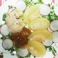 岩船りょうこ's cooksnap of when they made 帆立とグレープフルーツのサラダ.