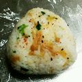 ヤミーヤムヤム's cooksnap of when they made 秋行楽♪朝食にもなめたけのおにぎり.