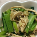ｑｕｉｃｏ's cooksnap of when they made 鳥ササミと小松菜の炒め物.