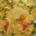 JILLの赤メガネ's cooksnap of when they made 豆腐のカニカマ卵餡かけ.