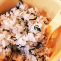 みさたんnk's cooksnap of when they made 離乳食後期〜幼児 簡単しらす＆大葉の炒飯.