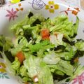 ちぃちゃんだよ！'s cooksnap of when they made レタス・ワカメサラダ.