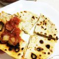サマソニちゃん's cooksnap of when they made タコスより簡単〜。ビールにケサディア！.