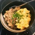 ＊。３０２８。＊'s cooksnap of when they made 舞茸・なす・チキンの☆生姜焼き丼.