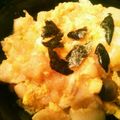 watsun's cooksnap of when they made とろぉ〜り＊お麩のたまご丼♪.