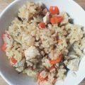naorose's cooksnap of when they made 『幼児食』超ラク炊き込みご飯.