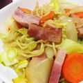 cemtnk's cooksnap of when they made 厚切りベーコンの塩焼きそば.