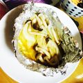 ＊TOMO☆17＊'s cooksnap of when they made フライパンで☆鮭ときのこのホイル焼き.