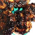 まちゃ★もも's cooksnap of when they made 残りご飯（玄米）で五平餠風おやつ♪.
