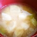 たうたうふ's cooksnap of when they made わが家のお味噌汁＊かぶとネギ＊.