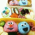 あみごっち's cooksnap of when they made キャラ弁 エルモ.