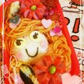 mocomocoママ's cooksnap of when they made 【キャラ弁】三つ編みの女の子.