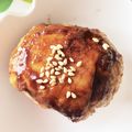進撃のリラックマ's cooksnap of when they made 簡単肉巻きおにぎり.