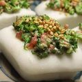 shinyui's cooksnap of when they made ＊簡単美味＊はんぺんの梅ブロッコリーソース.