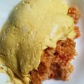 crystaI's cooksnap of when they made 卵＆チーズがトロトロ☆本格オムライス.