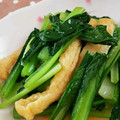 ☆れんげ☆'s cooksnap of when they made 小松菜と油揚げのさっぱり炒め.